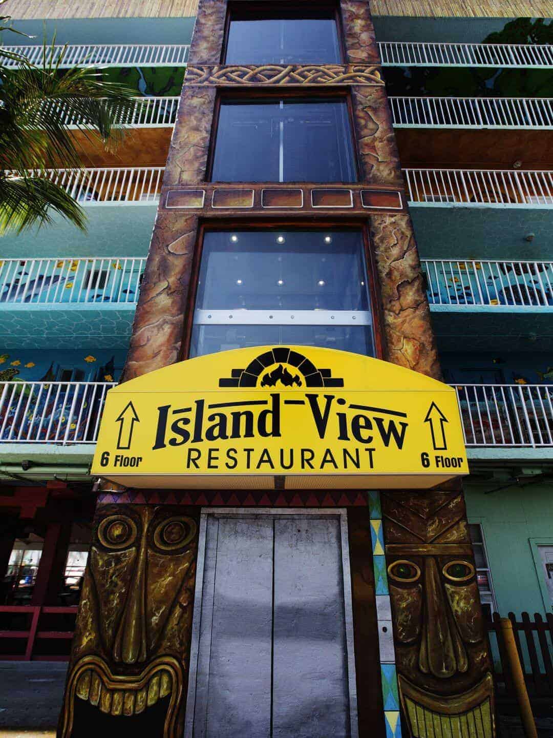 Lani Kai Island Resort | Mural Art: Island View Elevator | Fort Myers Beach