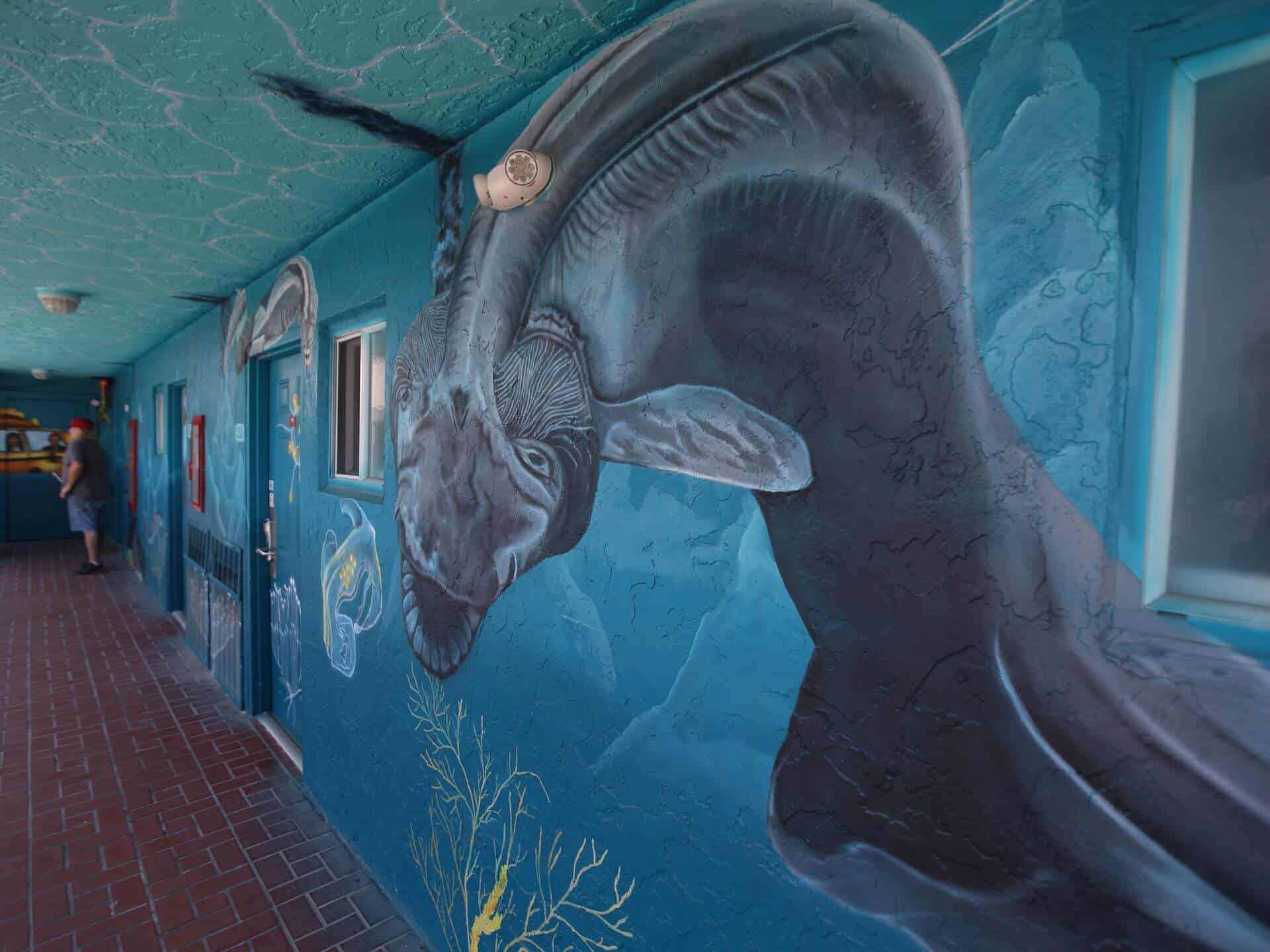 Lani Kai Island Resort | Mural Art: Sea Creature | Fort Myers Beach
