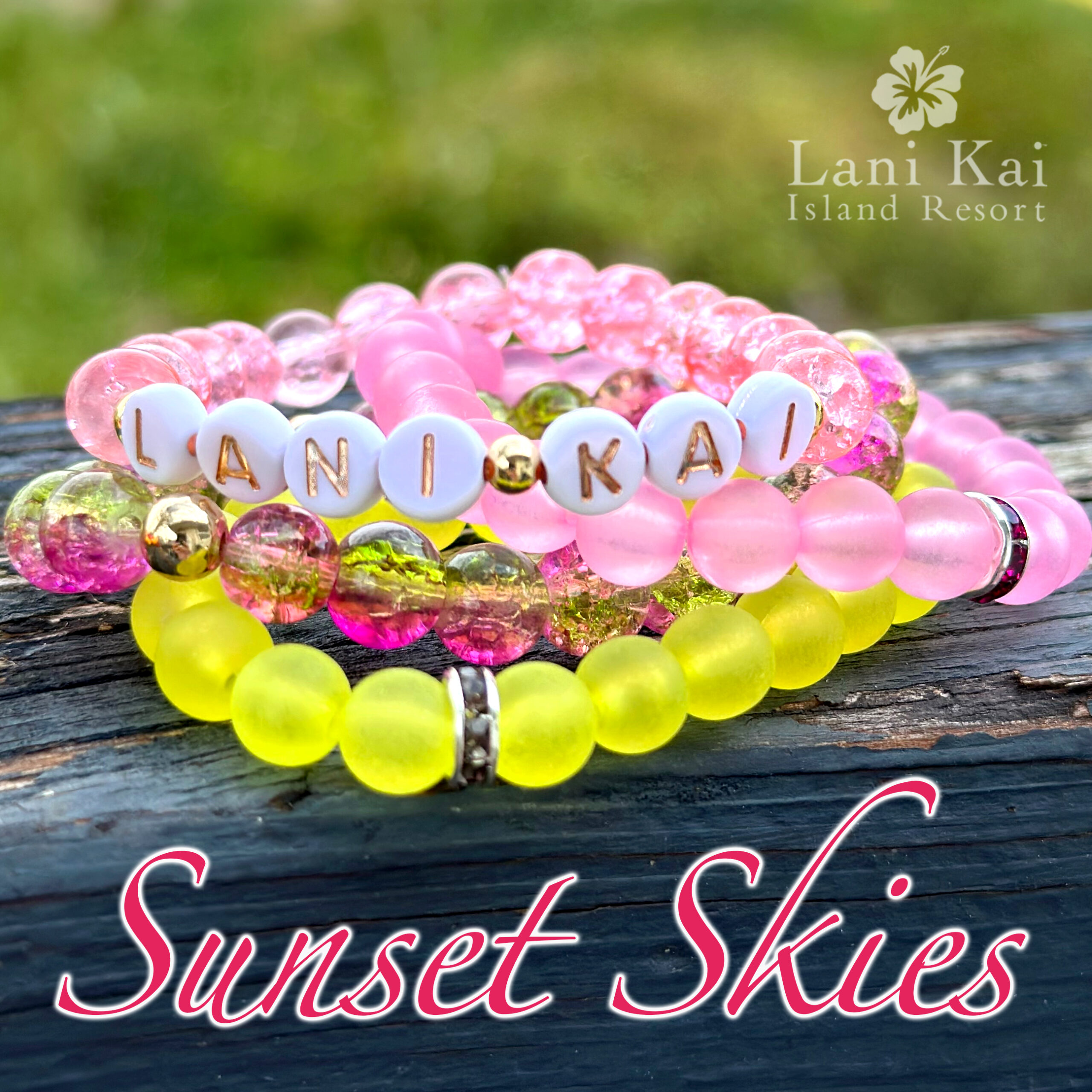 LANI KAI Crystal and Glass Bead Bracelets - Lani Kai Island Resort
